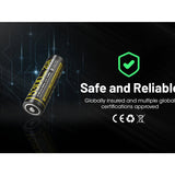 Nitecore NL2153HPi 21700 5300mAh 3.6V i Series Protected Lithium Ion (Li-ion) Button Top Battery