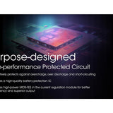 Nitecore NL2153 21700 5300mAh 3.6V Protected Lithium Ion (Li-ion) Button Top Battery