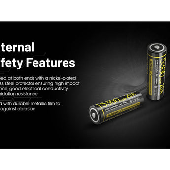 Nitecore NL2153HPi 21700 5300mAh 3.6V i Series Protected Lithium Ion (Li-ion) Button Top Battery