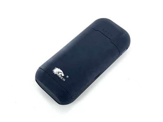Imren BL2 Battery Charger and Power Bank for 2 x Flat Top 18650 Batteries - Black