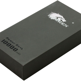 IMREN 10000mAh 5V Portable Power Bank Charger with Micro-USB Charging Cable - Black or Pink