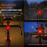Fenix BC06R USB-C Rechargeable LED Bike Tail Light - 90 Lumens - Uses Built-in 560mAh Li-ion Battery Pack
