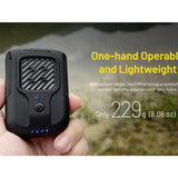Nitecore EMR40 USB-C Rechargeable Portable Electronic Insect Repeller - Uses 7800mAh Li-ion Battery Pack