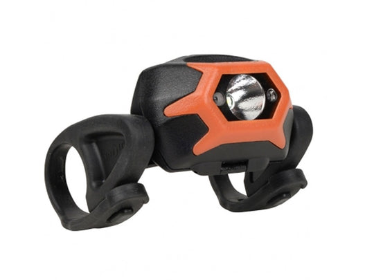 Inova STS Bike Light - With White & Red LED - 142 Lumens - Orange Body - Uses 3 x AAA Batteries (HLSBA-19-R7)