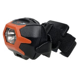 Inova STS Helmet Light - With White & Red LED - 142 Lumens - Orange Body - Uses 3 x AAA Batteries (HLSHA-19-R7)