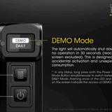 Nitecore TUP Information Slide - Demo Mode Specs