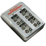 iPower FC-9V4LN 9V Lithium Ion Battery Fast Smart Battery Charger FC-9VX44 EUROPEAN PLUG