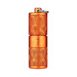 Olight iTHX Rechargeable LED Keychain Flashlight - 180 Lumens - Uses Built-in 130mAh Li-ion Battery Pack - Pumpkin Orange or Orange Feathers