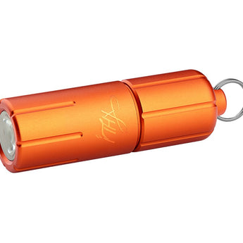 Olight iTHX Rechargeable LED Keychain Flashlight - 180 Lumens - Uses Built-in 130mAh Li-ion Battery Pack - Pumpkin Orange or Orange Feathers