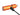 Olight iTHX Rechargeable LED Keychain Flashlight - 180 Lumens - Uses Built-in 130mAh Li-ion Battery Pack - Pumpkin Orange or Orange Feathers
