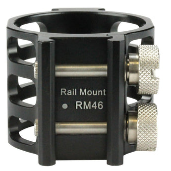 JETBeam RM-46 Weapon Rail Mount for Raptor RRT-3 Flashlight - Fits Picatinny Rails - Black