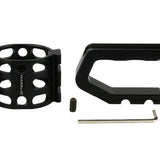 JETBeam RM-46 Weapon Rail Mount for Raptor RRT-3 Flashlight - Fits Picatinny Rails - Black