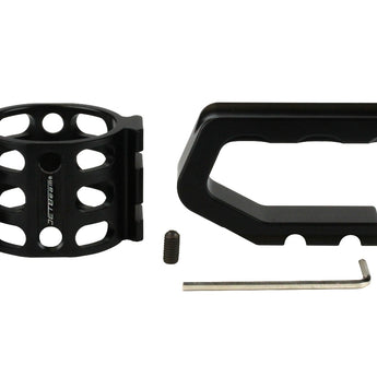 JETBeam RM-46 Weapon Rail Mount for Raptor RRT-3 Flashlight - Fits Picatinny Rails - Black