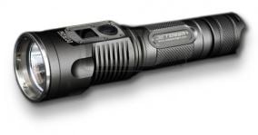 JetBeam DDR26 LED Flashlight with Digital Display and CREE XM-L2 LED - 1000 Lumens - Uses 2 x CR123A or 1 x 18650