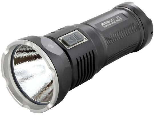 JETBeam DDR30-GT Rechargeable Digital Display Flashlight with Batteries - CREE XHP70 LED - 3680 Lumens - Includes 4 x JL260 18650s