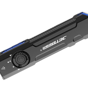 JETBeam E26 Kunai USB-C Rechargeable LED Flashlight - 3600 Lumens - Luminus SST40 - Uses Built-in 1700mAh Li-Poly Battery Pack - Military Grey, Military Green, or Orange