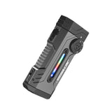 Jetbeam E28 USB-C Rechargeable LED Flashlight - 3300 Lumens - Spot, Flood, RGB Sidelight, UV, and Green Laser - Includes 2 x 3500mAh 18650 - Green or Gray