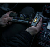 Jetbeam E28 USB-C Rechargeable LED Flashlight - 3300 Lumens - Spot, Flood, RGB Sidelight, UV, and Green Laser - Includes 2 x 3500mAh 18650 - Green or Gray