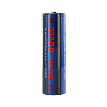 Jetbeam HL40 21700 4000mAh 3.6V Unprotected High-Drain Lithium Ion (Li-ion) Button Top Battery