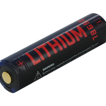 JETBeam HL35 18650 3500mAh 3.6V Protected Lithium Ion (Li-ion) Button Top Battery - Retail Bag