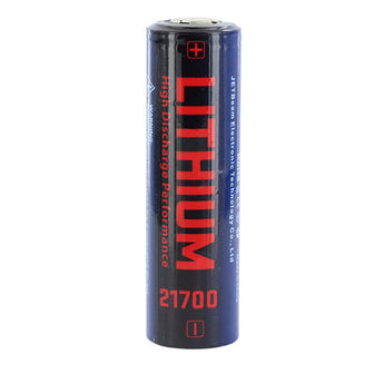 JETBEAM HL51 21700 VERTICAL SHOWING LITHIUM LABEL SIDE