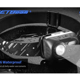 Jetbeam HP30 Rechargeable LED Headlamp - 200 Lumens - Uses Built-in Li-ion Battery Pack