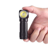 Jetbeam HR10 Rechargeable LED Headlamp - CREE XP-L HD - 700 Lumens - Uses 1 x 18350 or 1 x 16340 or 1 x CR123A