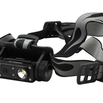 JETBeam HR30 USB-C Rechargeable Headlamp - SST40 N5 White LED with 2 x Red LEDs - 950 Lumens - Uses 1 x 18650 (Included) or 1 x Unprotected 20700 or 2 x CR123As