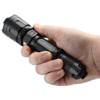 JETBeam IIIM Pro 2017 Version Tactical Flashlight - CREE XHP35 E2 LED - 1450 Lumens - Uses 1 x 18650 (Included) or 2 x CR123A