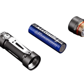 Jetbeam Jet 1M Guardian LED Flashlight - 1200 Lumens - (2x CREE XP-G3 , 1 x CREE XP-E (Red) 1 x CREE XP-E (Green) , Includes 1x 18650