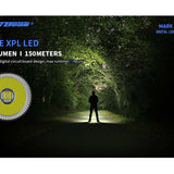 JETBeam Jet Mark 1 IBS EDC LED Flashlight - CREE XPL - 700 Lumens - Includes 1 x USB-C Rechargeable 14500