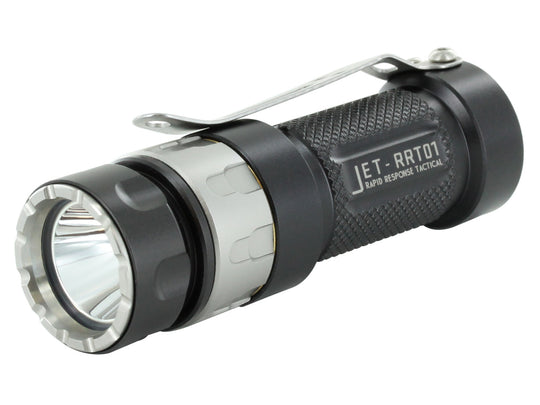 Jetbeam Jet RRT-01 LED Flashlight - CREE XP-L - 950 Lumens - Uses 1 x 16340 or 1 x 18350