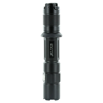 JETBeam TH15 Tactical Rechargeable Flashlight - CREE XHP35 E2 - 1300 Lumens - Uses 1 x 18650 (included) or 2 x CR123A