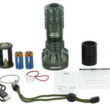 JETBeam M30 LED Flashlight - Luminus SST70 - 3000 Lumens - Includes 2 x USB-C Rechargeable 18350