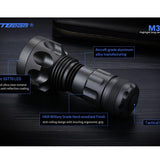 JETBeam M30 LED Flashlight - Luminus SST70 - 3000 Lumens - Includes 2 x USB-C Rechargeable 18350