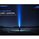 JETBeam M30 LED Flashlight - Luminus SST70 - 3000 Lumens - Includes 2 x USB-C Rechargeable 18350