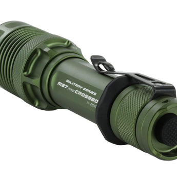 JETBeam M37 Pro USB-C Rechargeable LED Flashlight - CREE XHP50.3 - 3700 Lumens - Includes 1 x 21700 - Military Grey or Military Green