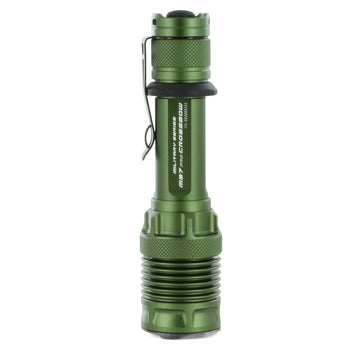 JETBeam M37 Pro USB-C Rechargeable LED Flashlight - CREE XHP50.3 - 3700 Lumens - Includes 1 x 21700 - Military Grey or Military Green