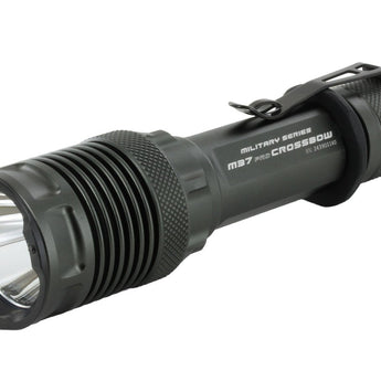 JETBeam M37 Pro USB-C Rechargeable LED Flashlight - CREE XHP50.3 - 3700 Lumens - Includes 1 x 21700 - Military Grey or Military Green