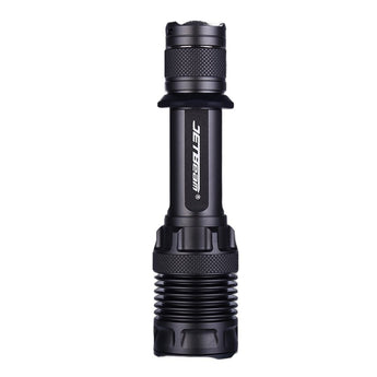 JETBeam M37 Pro USB-C Rechargeable LED Flashlight - CREE XHP50.3 - 3700 Lumens - Includes 1 x 21700 - Military Grey or Military Green