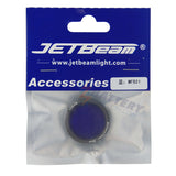 JETBeam Color Filter - 1.46 Inches - Fits JETBeam 3M Pro Flashlight - Red, Blue or Green