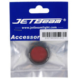 JETBeam Color Filter - 1.46 Inches - Fits JETBeam 3M Pro Flashlight - Red, Blue or Green