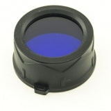 JETBeam MFB34 Blue Filter - 1.34 Inches - Fits JETBeam IIIM 3M - RRT2 - PC25 - BC25 - RRT21 - TF20 Flashlights