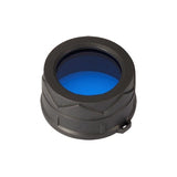 JETBeam MFB34 Blue Filter - 1.34 Inches - Fits JETBeam IIIM 3M - RRT2 - PC25 - BC25 - RRT21 - TF20 Flashlights