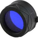 JETBeam MFB38 Blue Filter - 1.50 Inches - Fits JETBeam DDC25 - DDR26 - TR20 -TS20 Flashlights