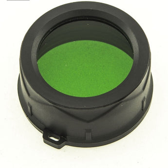 JETBeam MFG38 Green Filter - 1.50 Inches - Fits JETBeam DDC25 - DDR26 - TR20 -TS20 Flashlights