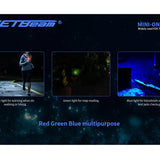 Jetbeam Mini One SC Rechargeable LED Keylight - 400 Lumens - Uses Built-in Li-ion Battery Pack