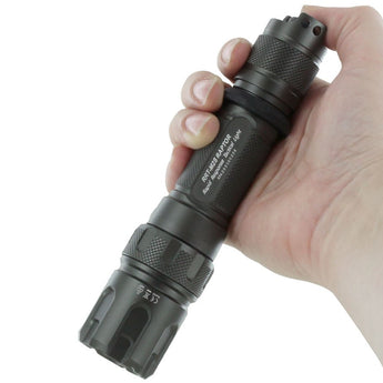 Jetbeam RRT-M2S White Laser Tactical Flashlight - 480 Lumens - Includes 1 x 5100mAh 21700