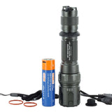 Jetbeam RRT-M2S White Laser Tactical Flashlight - 480 Lumens - Includes 1 x 5100mAh 21700