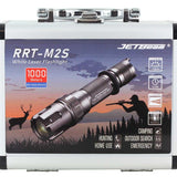 Jetbeam RRT-M2S White Laser Tactical Flashlight - 480 Lumens - Includes 1 x 5100mAh 21700